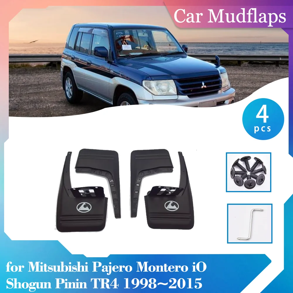 

Car Mud Flaps for Mitsubishi Pajero Montero iO Shogun Pinin TR4 1998~2015 Mudflaps Mudguards Splash Guards Fender Accessories