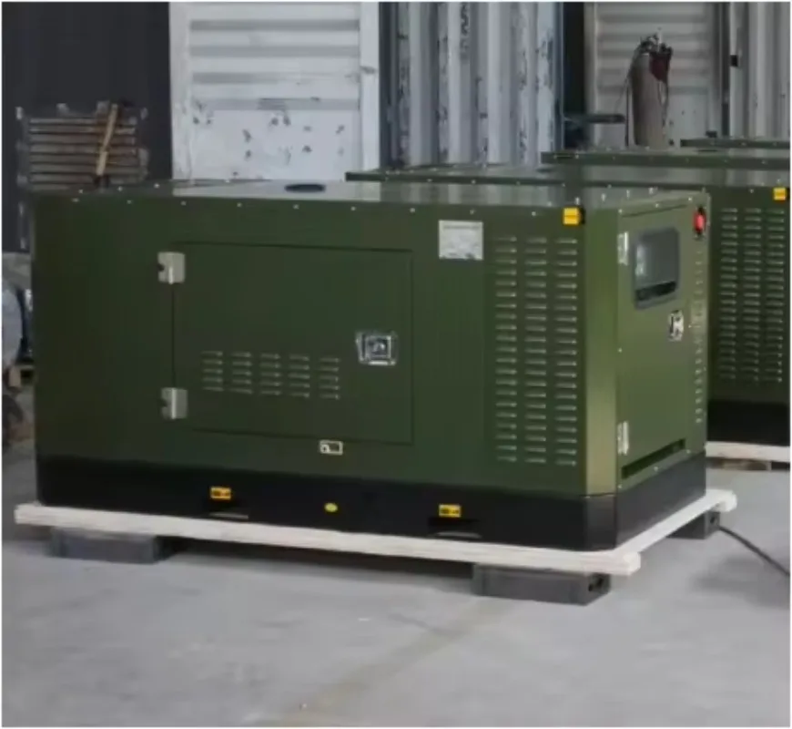 Three Phase Open Type Diesel Generator Cost Effective Basic Configuration Complete Protection Function Industrial Generating Set