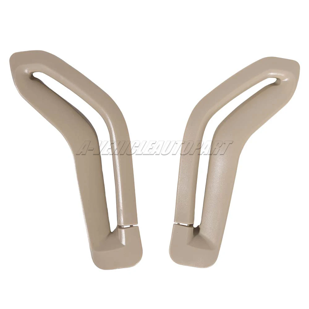 New 39885877 39885875 For Volvo S80 V70 XC90 1 Pair Beige/Grey Front Ring Seat Belt Trim Cover Left and Right Car Accessories view 4