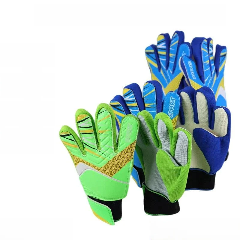 

Lightweight Breathable Fooall Goalkeeper Gloves Adults Children Training Anti-slip Wear-resistant Leg Pads Sports Fitn