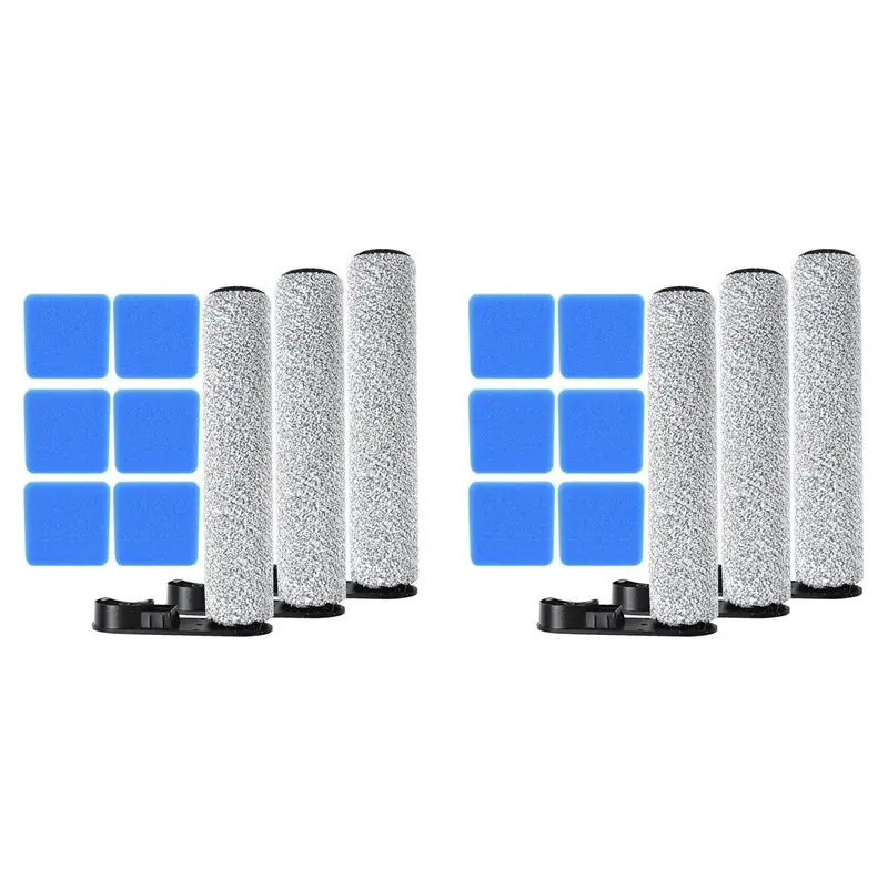 

2 Set Sponge Brush Roll Set For Eureka NEW430 For JONR ED12 Brush Roll Sponge Vacuum Cleaner Accessories New