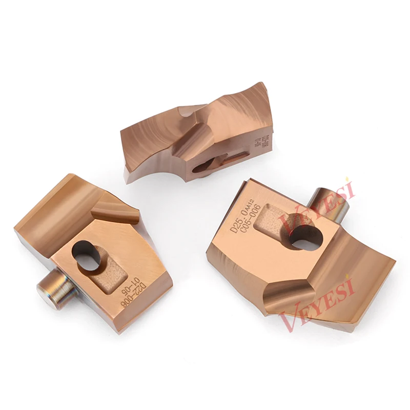 

1pcs TIALN coat 9.5--114mm Spade Drill crown drill Deep hole drill Tungsten carbide inserts Cobalt-containing HSS Powder Insert