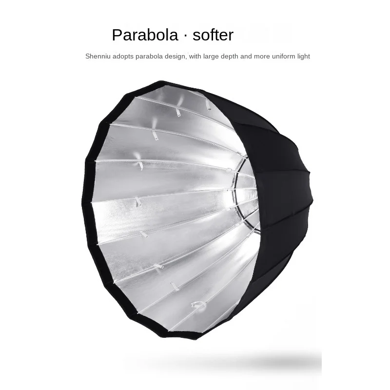 Suitable for Deep Mouth Softbox Parabolic P90l/H P120l/H Bounce Umbrella Lightweight Softbox Bowens Mount