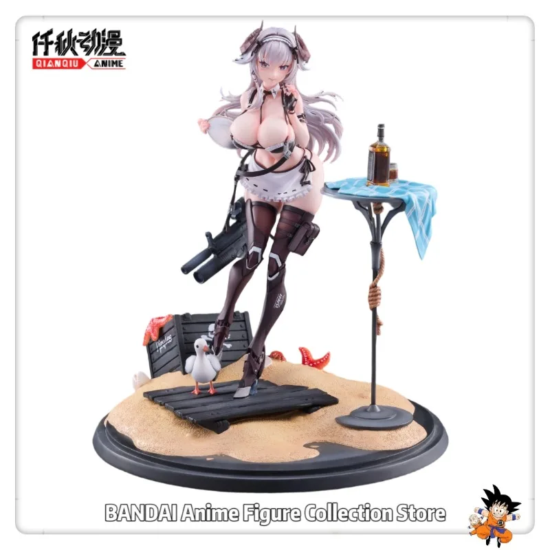 

In Stock Original Qianqiu Anime Beast War Girls Series Tactical Mian Ji Scale 1/7 Toys Gifts Decoration Collection
