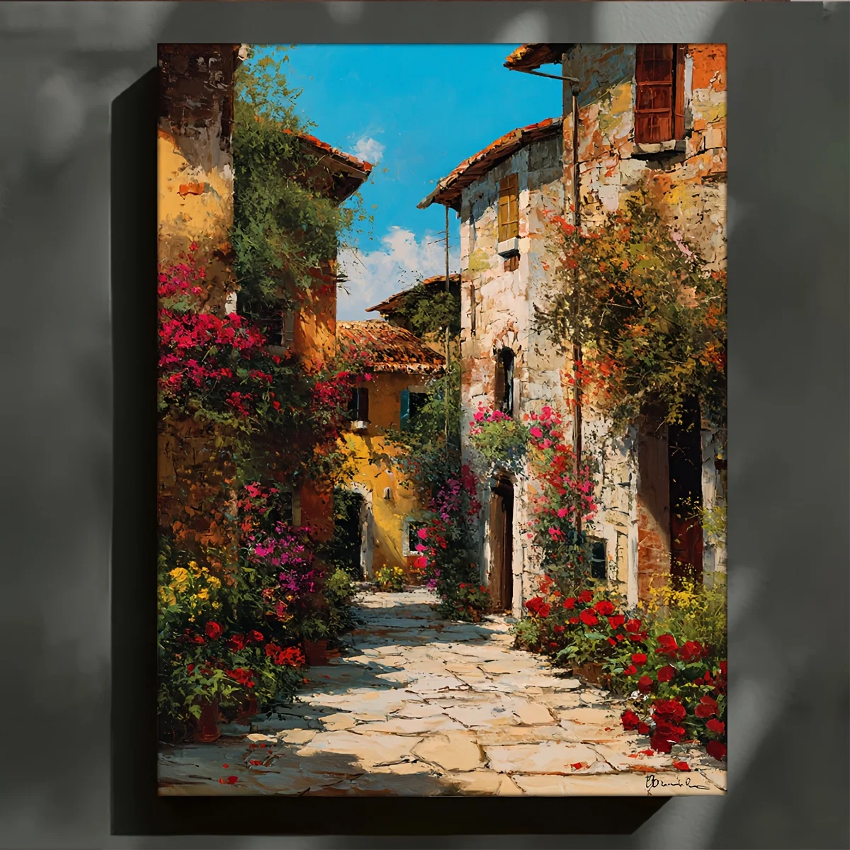 

500/1000/1200/2000PCS Puzzles for Adults Mediterranean Rural Landscape,Jigsaw Puzzles Brain Challenge Game Gift Home Decor