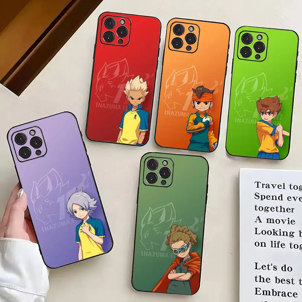 

Football I-Inazuma Eleven 11 Cool guys Phone Case Silicone Soft For IPhone 17 16 15 14 13 12 11 X XR Plus Pro Max Plus