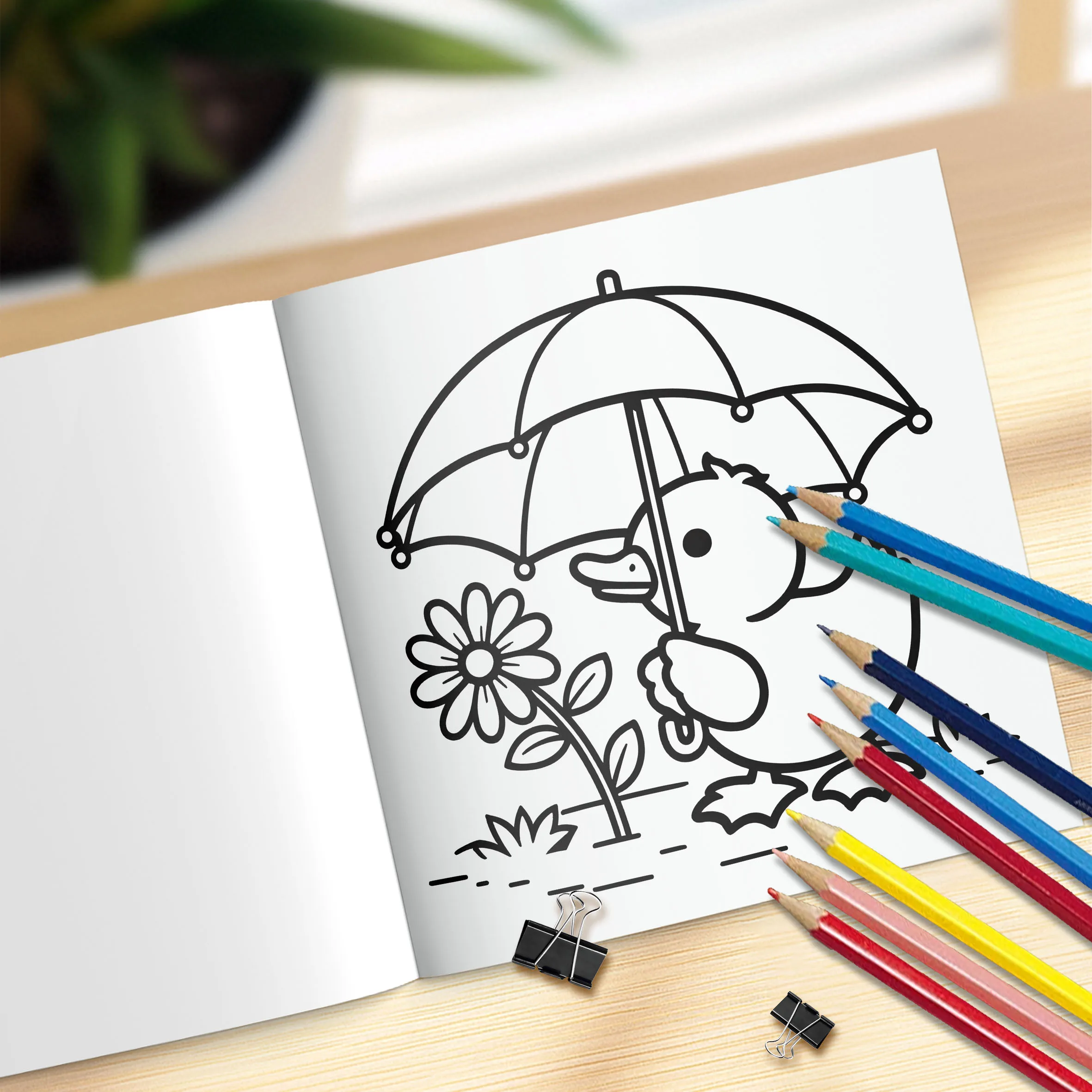 CUTE & Bold-easy Patterns Coloring Book for Adults Cute Drawing Book Perfect Gift for Party and Birthday