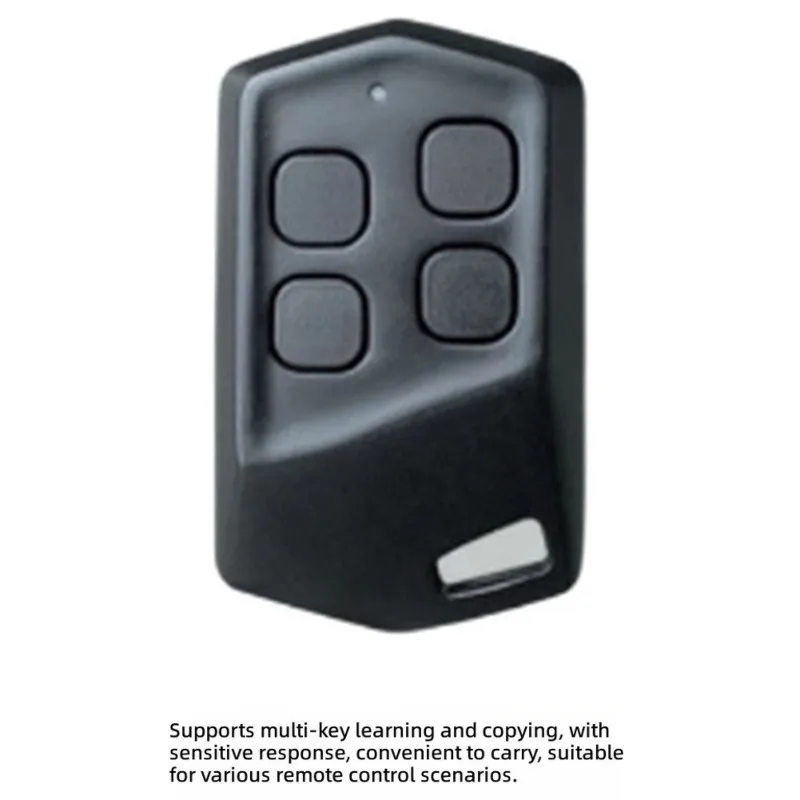 A93Z Rolling Code 433Mhz 4-Button Garage Door Remote Control For Security Clone Functionality