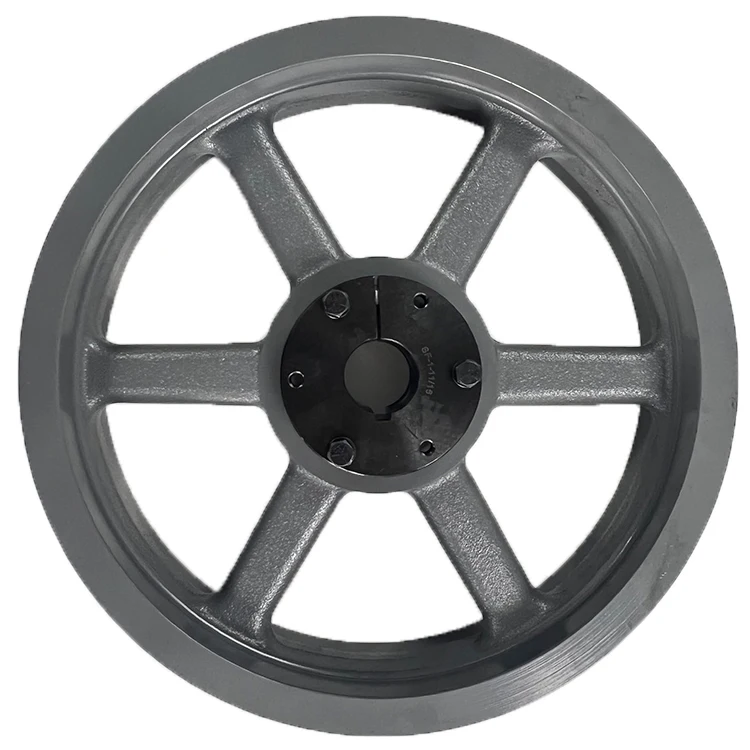 OEM Supported Customized Free Energy Generator Cast Iron Flywheel Pulley V-Belt  Pulley