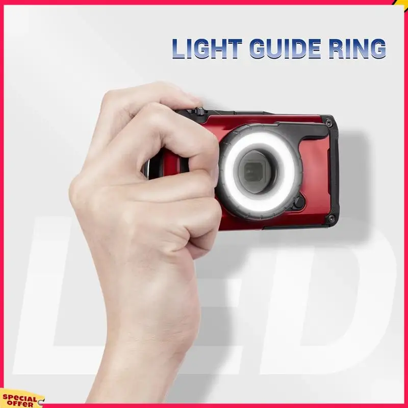 Anillo guía de luz Led A39M, reemplaza a Olympus-1, anillo de luz Macro Flash para Olympus Tough TG-7 TG-6 TG-5 TG5 TG-4 TG-3 TG-2