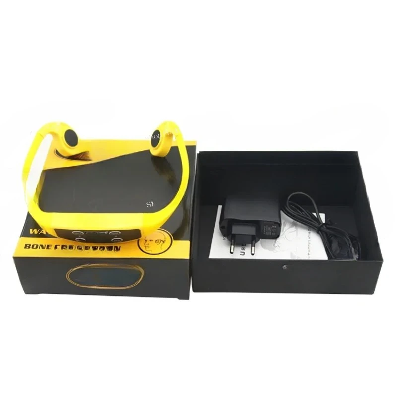 for H904 Waterproof Radio Walkie-Talki Bone Conduction Headset Headphone Swimming Training