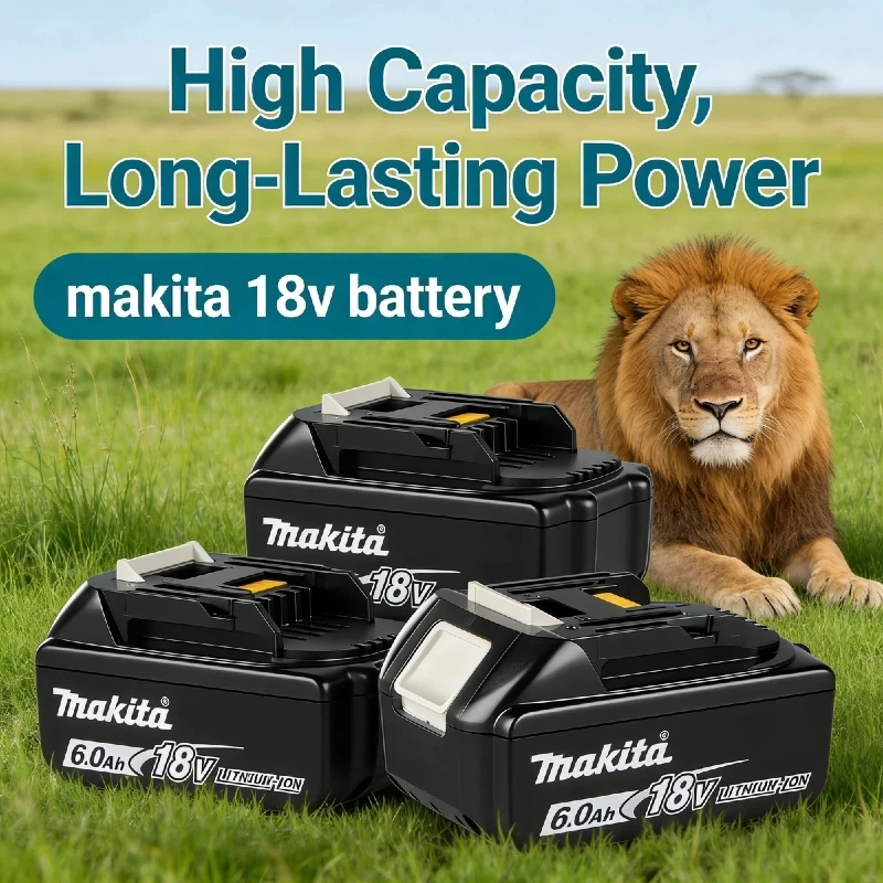 

100% original Makita 18V Battery，makita 18v power tool battery, 18v Rechargeable Battery
