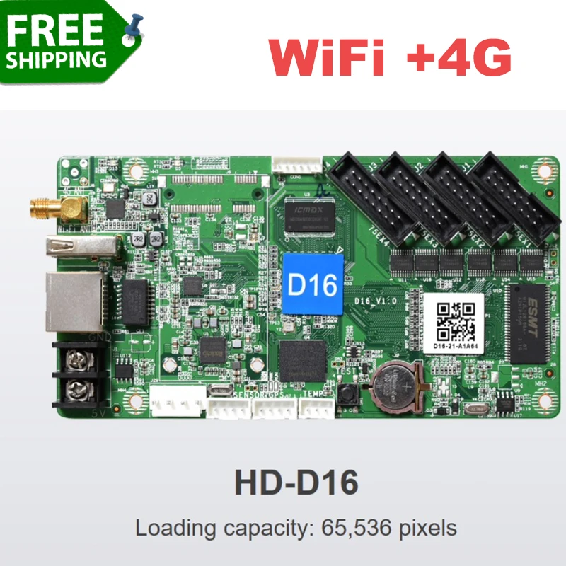 D16 Controller – Der leistungsstarke Hub75-Steuerchip für LED-Matrix-Anzeigen im Alltag und in der Industrie