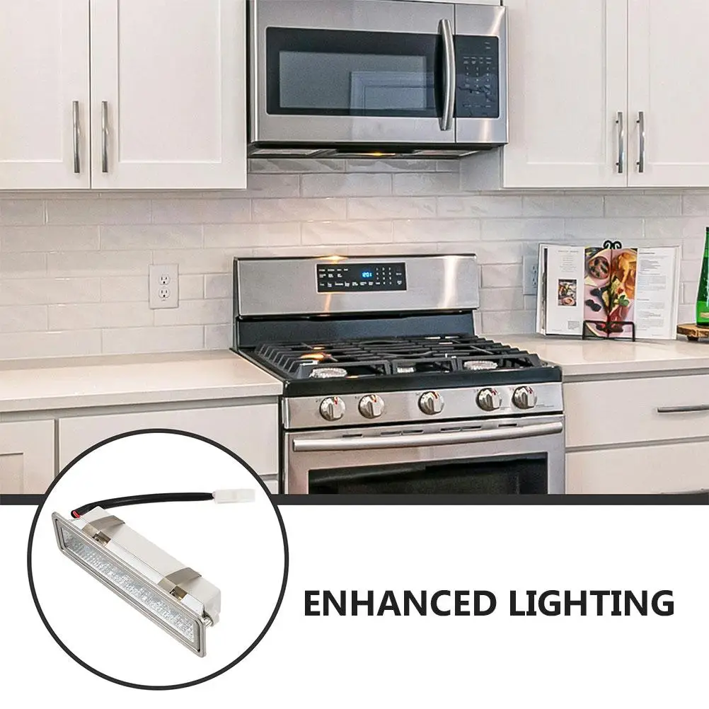 2 Pcs LED Lighting Bulb for Range Hood Kitchen Appliances Warm Saving Universal Stove Hood Lamp LED Appliance Bulb