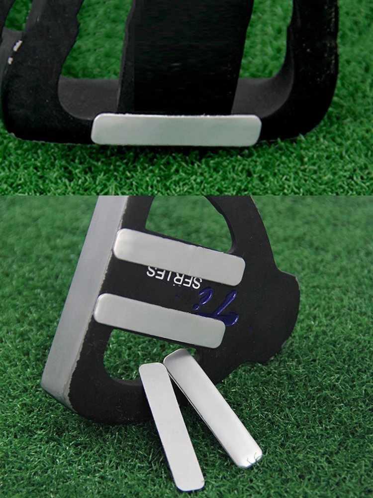 

10 шт. свинцовые ленты для добавления веса, профессиональные утяжеленные свинцовые ленты, самоклеящиеся учебные пособия для гольфистов, аксессуары, аксессуары