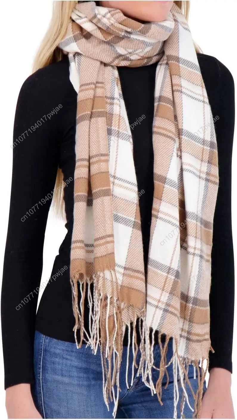 

Market & Layne Cashmere Feel Winter Scarf - Warm Long Oversized Ladies Scarf for Cold Weather
