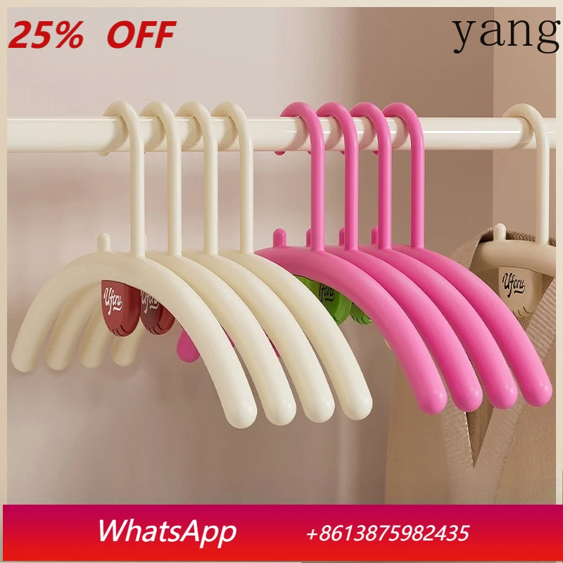 

LTT hanger seamless anti-shoulder corner household portable hanger with aromatherapy drying rack