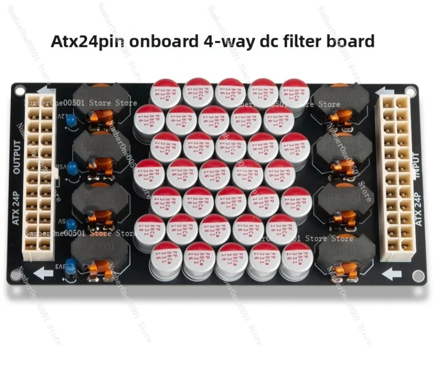 

LHY AUDIO PCHIFI Digital Broadcast Computer Motherboard ATX CPU PCIE Graphics Card DC DC Power Filter Module Interface Board