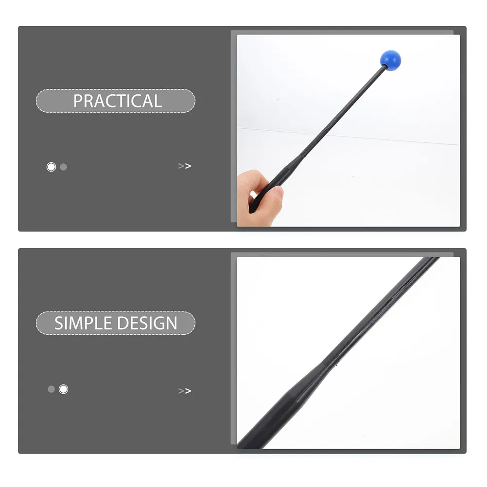 

2Pairs Tongue Drum Mallets Children Percussion Instrument Sticks Rubber ABS Balanced Marimba Drumsticks Comfortable Wrist