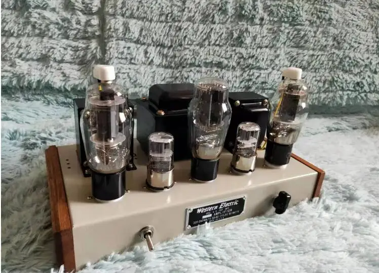 

2022 latest 807 EL84 KT66 300B 2A3 211 805 high power electronic tube tube amplifier 6G2P (6SQ7) push FU25 2x8W hand-built tent