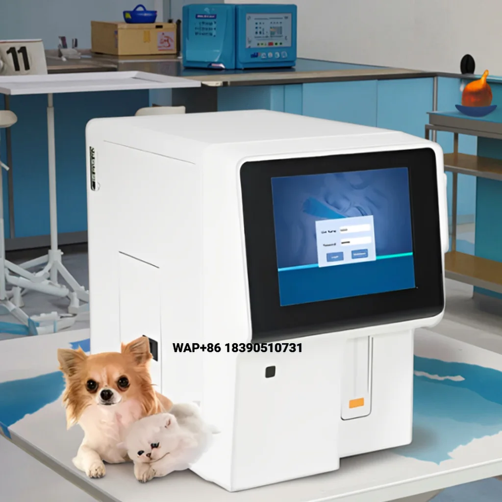 Automatic veterinary five-part analyzer, essential diagnostic equipment for veterinarians
