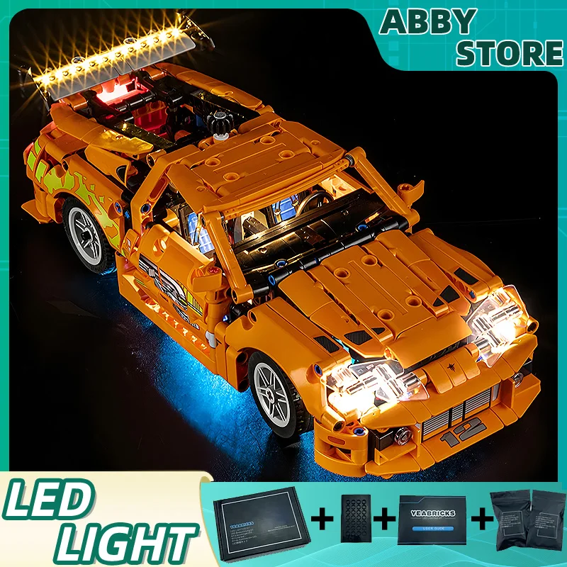 

Комплект светодиодных фонарей «сделай сам» для LEGO 42204 Fast & Furious Supra MK4 (только светодиодный светильник, без модели блоков)