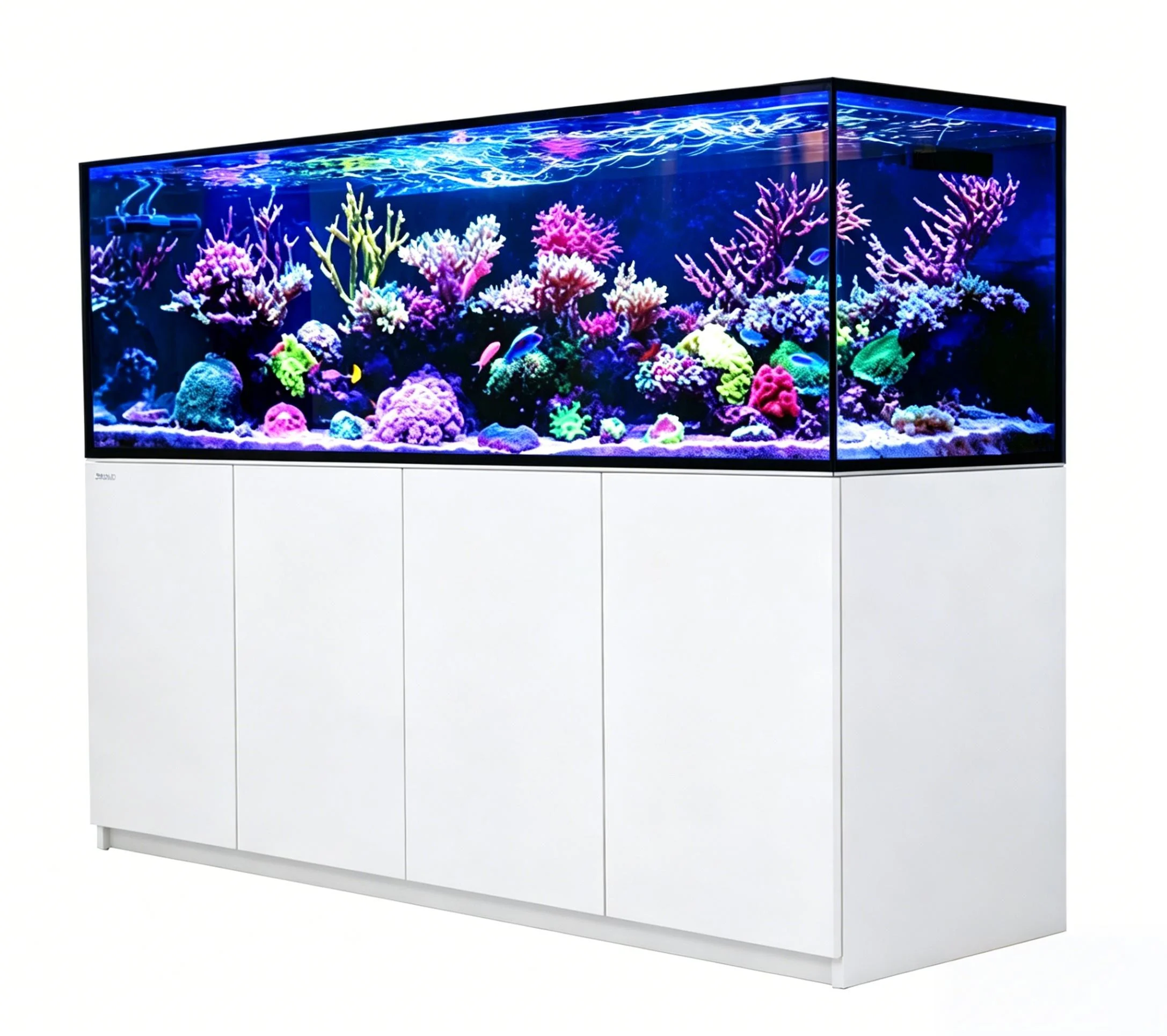 Red Sea Rectangle Modern Glass Seawater Aquarium G3+ New Reefer Silent Automatic Eco-Friendly Fish Tank Coral Base 3-Year