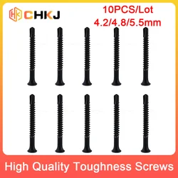 CHKJ 10PCS/Lot High Quality 4.2mm 4.8mm 5.5mm High Toughness Screws For Stainless Steel Premium Mini Car Lock Puller 3 Sizes