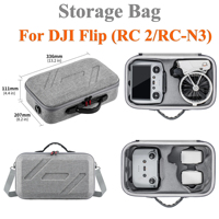 Carrying Case For DJI Flip All-in-One Vlog Camera Drone for DJI RC-N3/DJI RC 2 Storage Portable Bag Protection Case Accessories