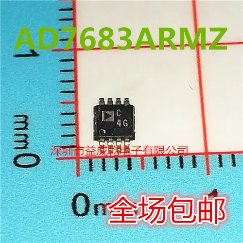 Free shipping   AD7683 AD7683ARMZ MSOP8  C4G      10PCS