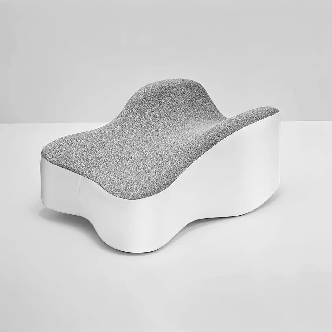 Memory Foam Large Leg & Knee Pillow for Side Sleeping - Between Legs Pillow for Sciatica, Back, HIPS, Knees, Joints Discomfort