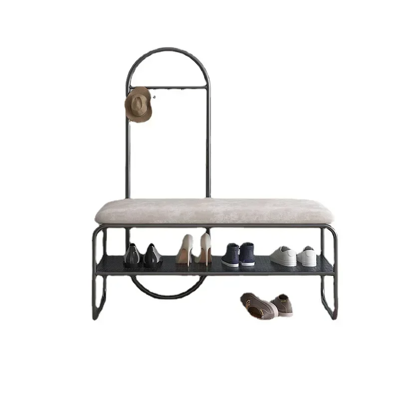 

Minimalist Shoe Rack Storage Bench With Bench Vertical Entryway Shoe Cabinets Dustproof Tool Room Furniture