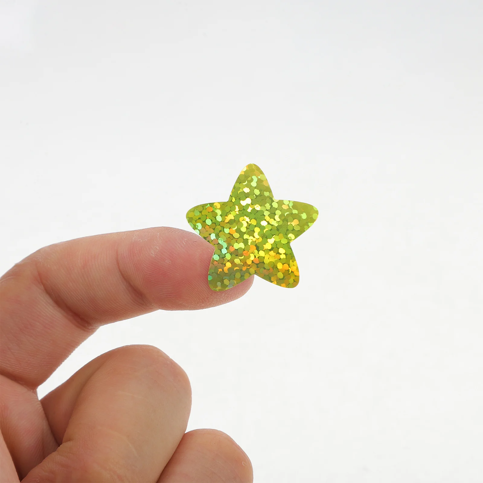 1 Roll Small Star Stickers Five- Shaped Adhesive Reward Stickers For Classroom Teachers Students Motivation