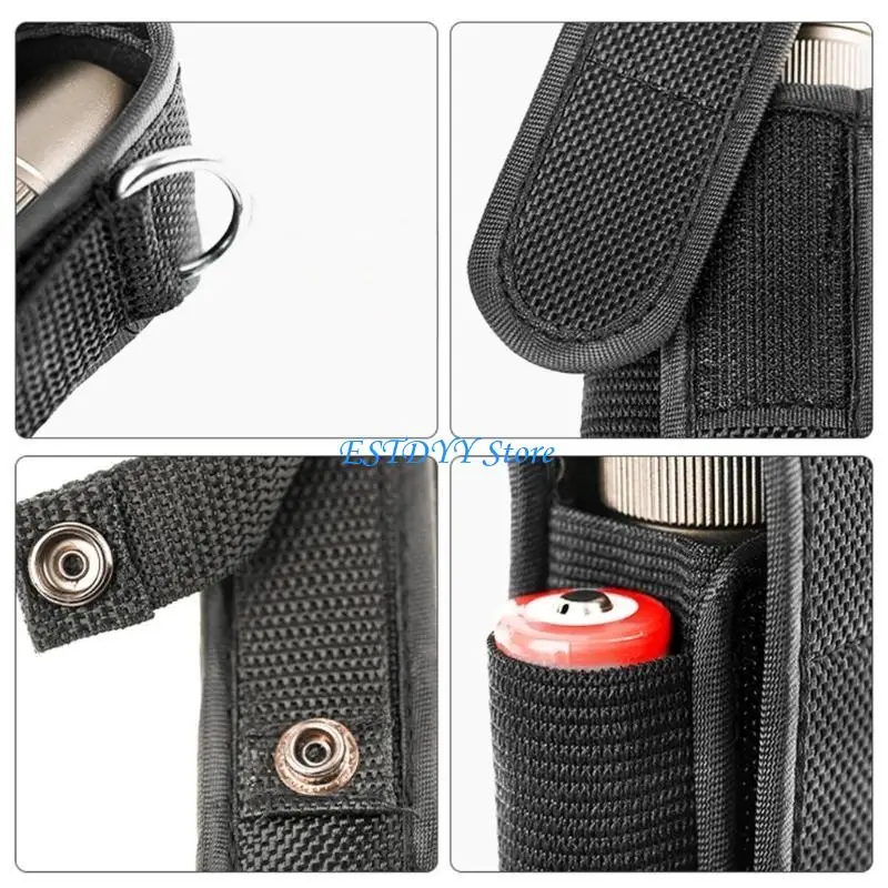 G6DE Multifunctional Holsters Nylon Design Hiking Accessory Water Resistant Suitable for Camping Tool Emergency Use