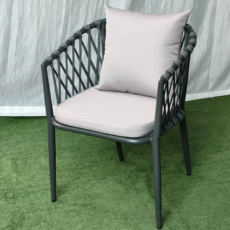 

Furniture for small-sized apartments tables and chairs, simple casual rattan chairs, milk tea shop tables and chairs, outdoor