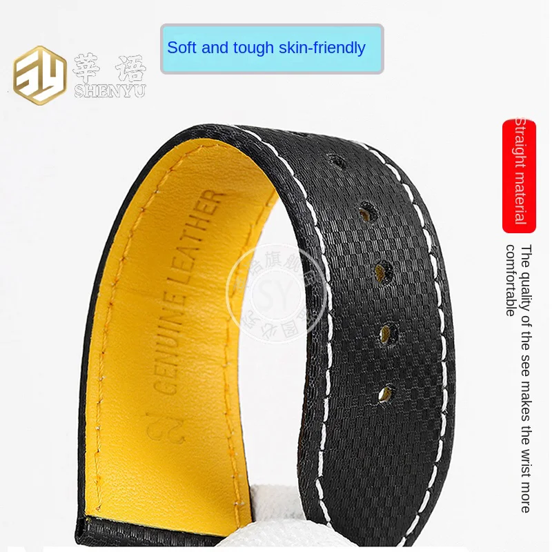 22mm nylon strap For Breitling Avenger Blackbird mechanical timing B01 super ocean lea-ther bottom watchband 22MM