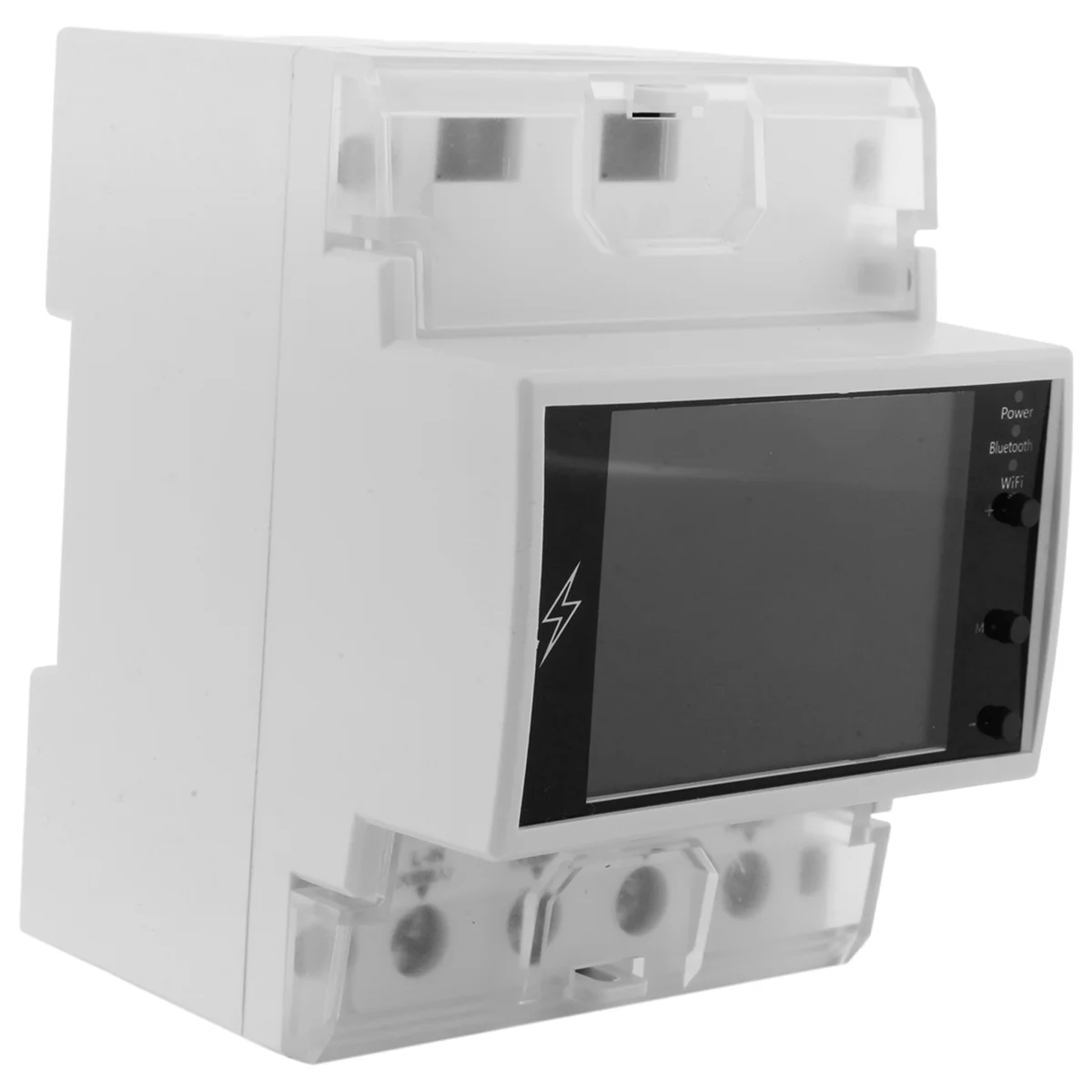 

AT4PB Din Rail AC Monitor 110V 220V 100A Voltage Current Power Factor KWH Electric Energy Frequency Meter Bluetooth