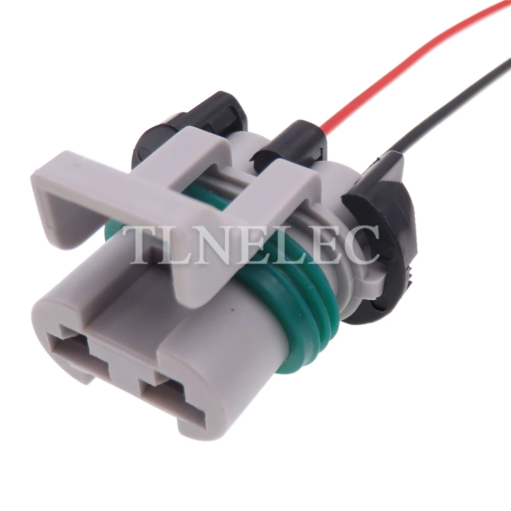 2 Pin Way Auto Connector Car Cistern Electronic Fan High Current Cable Socket For Buick 15344054 12147060 15363990 15363993