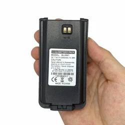 Walkie Talkie BL2001 Battery High Capacity Replacement Li-ion Battery 2000mAh for HYT TC-610 TC-610S TC-618 TC-620 TC-626 Radio