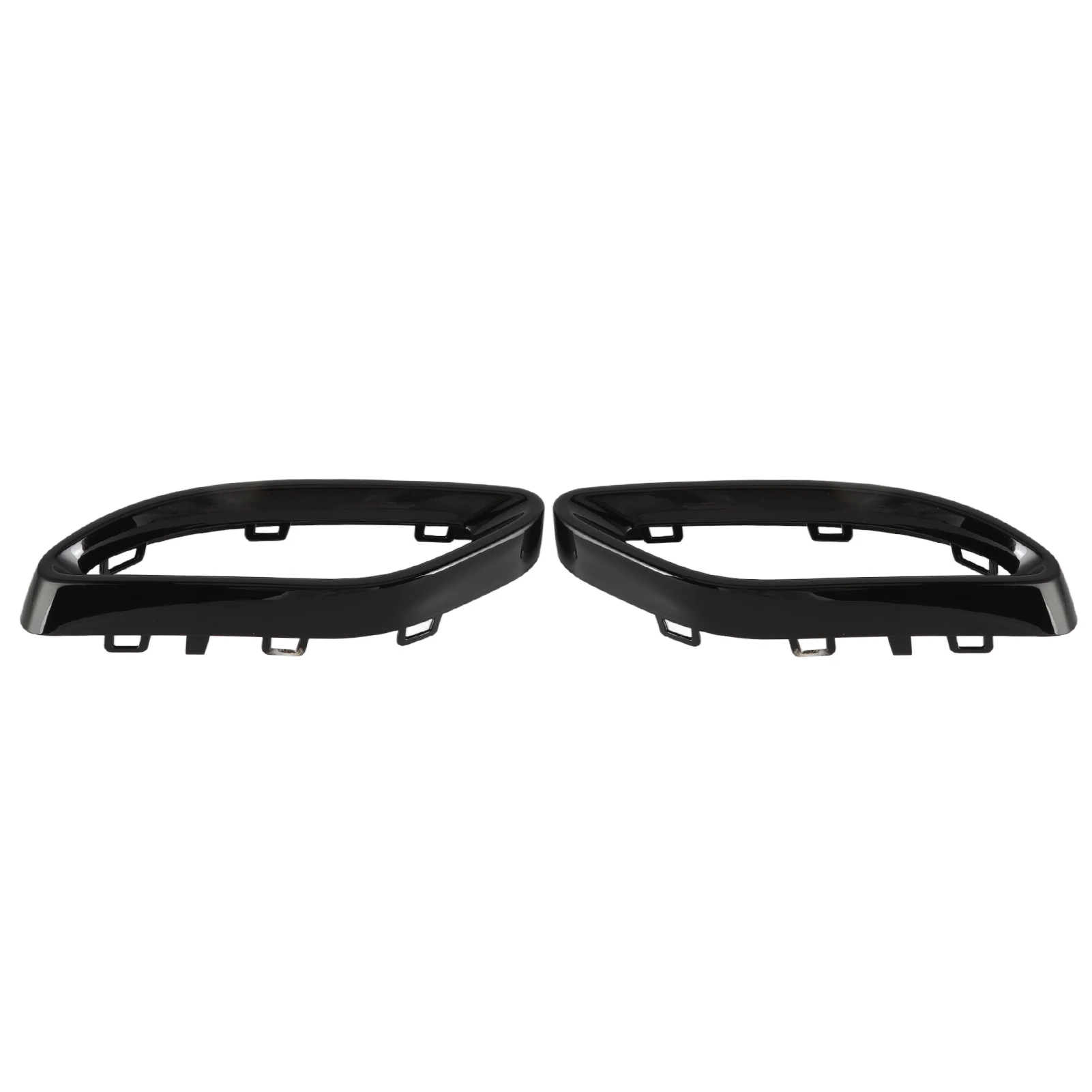 Embellecedor de punta de escape negro brillante, embellecedor de repuesto para mercedes-benz A B C E GLC cls-class W177 W247 W205 W213 X253 C257