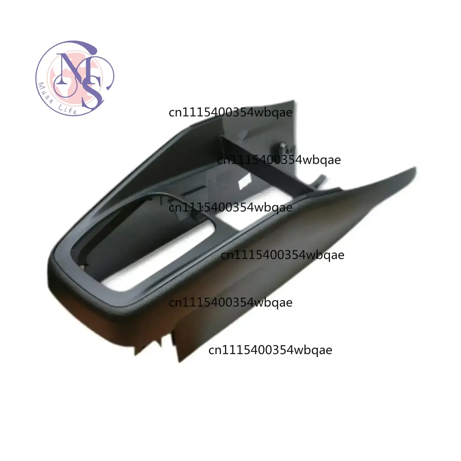 ZOCI-Front Center Console Middle Tunnel Trim ABS Bracket, Interior Upgrade Part for VW Golf 4 Jetta MK4 Bora