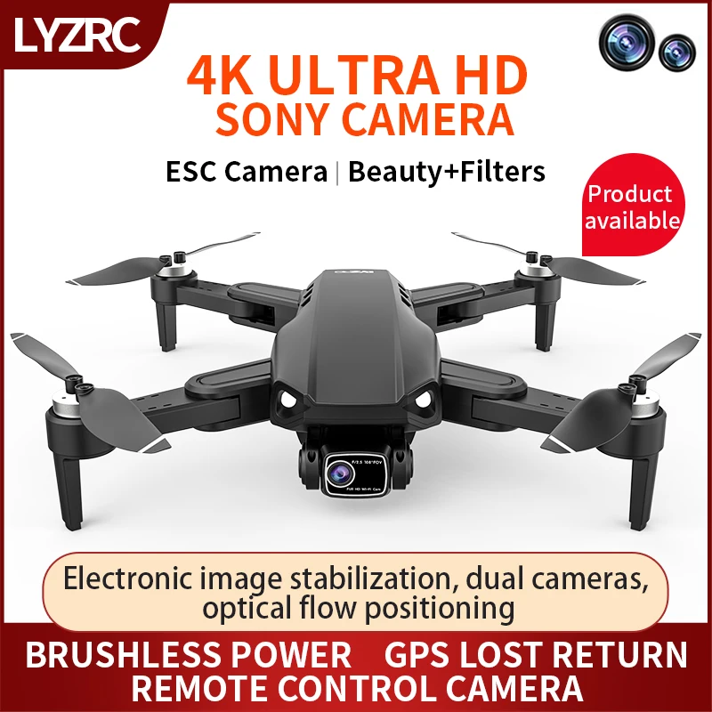 LYZRC L900 PRO SE GPS Drone 4K Professional Brushless Motor 5G WIFI Aerial Photography FPV Helicopters Foldable Quadcopter Dron