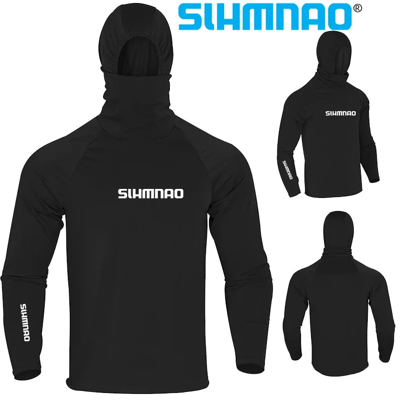

Men's Fishing Suit, Summer UV Protection and Sun Protection Suit, Quick Drying Cycling Mask, One Piece Long Sleeved Shirt 2025