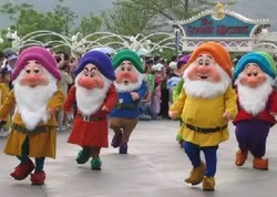 2029 Cosplay 7 Dwarfs character Mascot costume And Princess Snow White Advertising perform Fancy Dress birthday Party