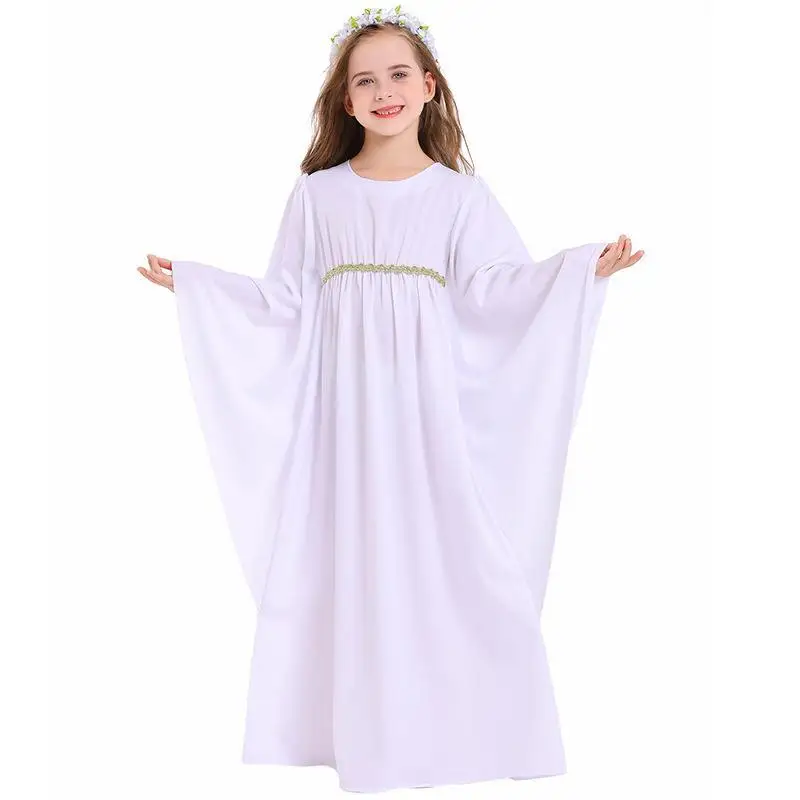 

Двухцветная юбка Angel Devil на Хэллоуин, белый костюм для девочек Dr, костюм принцессы из искусственной кожи, KTV Dr Fem, детский костюм