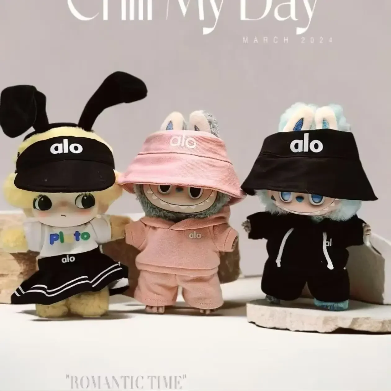 

For 17CM Labubu Clothes Doll Clothes Outfit Accessories Designer Dress Set DIY Mini Dolls Clothing Girl Gift