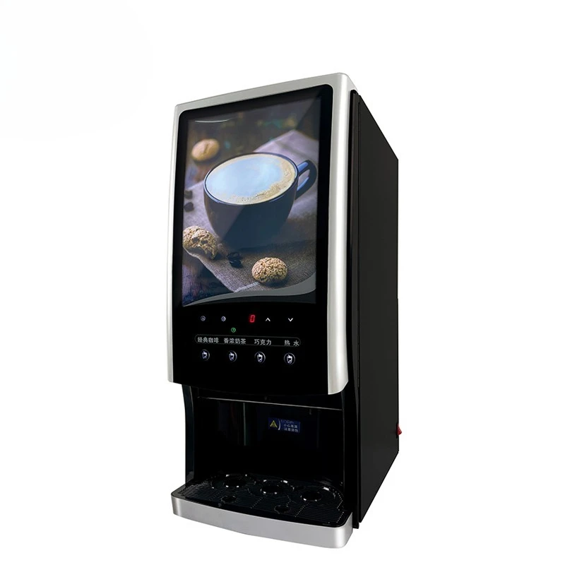Commercial coffee Automatic instant coffee Milk machine Desktop hot drink machine