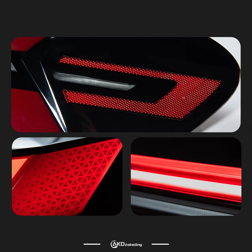 Peças de automóvel para bmw x5 g05 luz traseira 2019-2023 atualização estilo led luzes running sinal volta freio acessórios do carro modificado