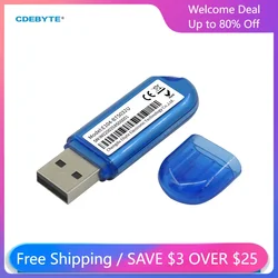 CDEBYTE Sniffer USB E104-BT5032U nRF52832 Bluetooth беспроводной прибор для захвата пакетов 2400 ~ 2480 МГц 4 дБм PCB 80m MINI BLE4.2/BLE5.0