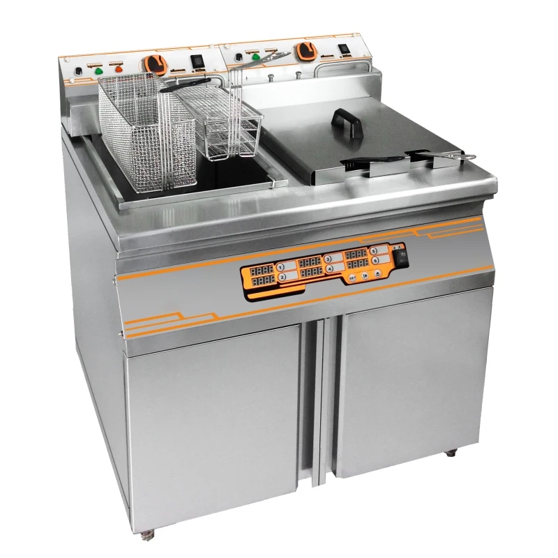 

Deep Fryer Gas Electric Restaurant Kitchen Equipment Commercial Gas Deep Fryer With Basket